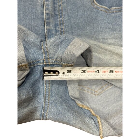 NEW Love Tree Denim Shorts Womens S High Waist Daisy Dukes Summer Stretch Beach - Picture 4 of 7